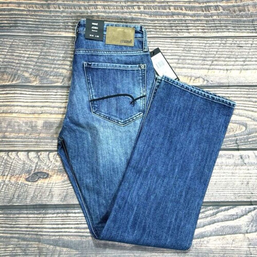 Mavi Men's Blue Bootcut Jeans